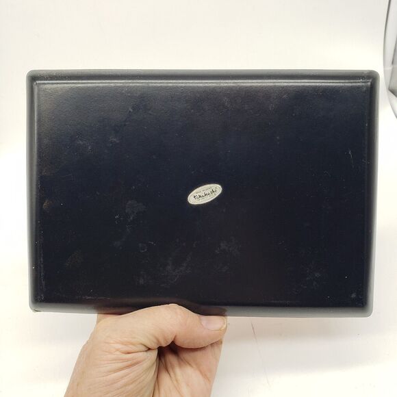 RARE Vintage 1970's Takahashi of Japan Orange Mushroom Drink Rolling Tray 5x7 - Picture 3 of 7